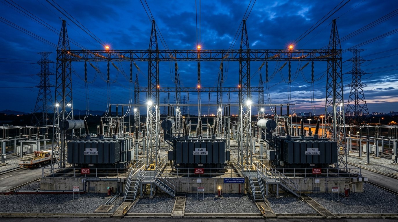 500kV Electrical Transmission Substation Testing